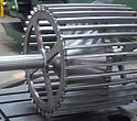 Rodillo autolimpiante inoxidable