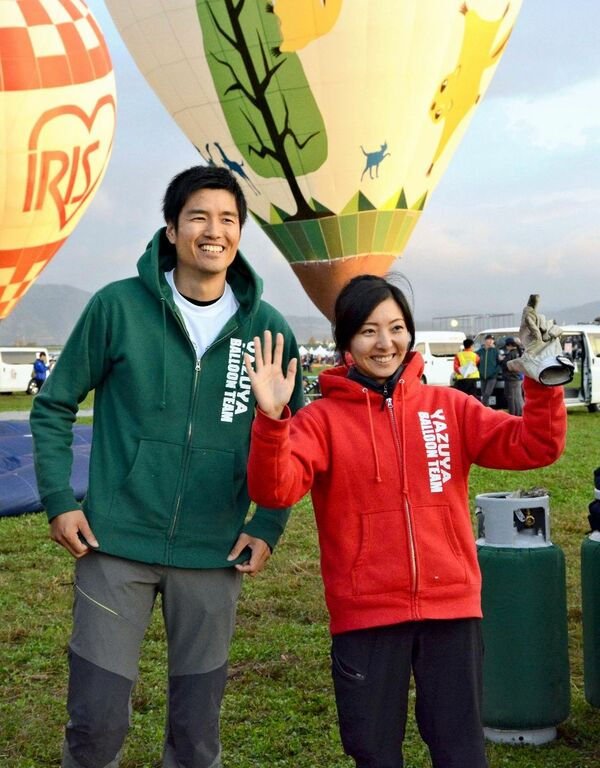 佐賀新聞に掲載されました＜バルーンフェスタ＞藤田選手、妻と「地元Ｖ」