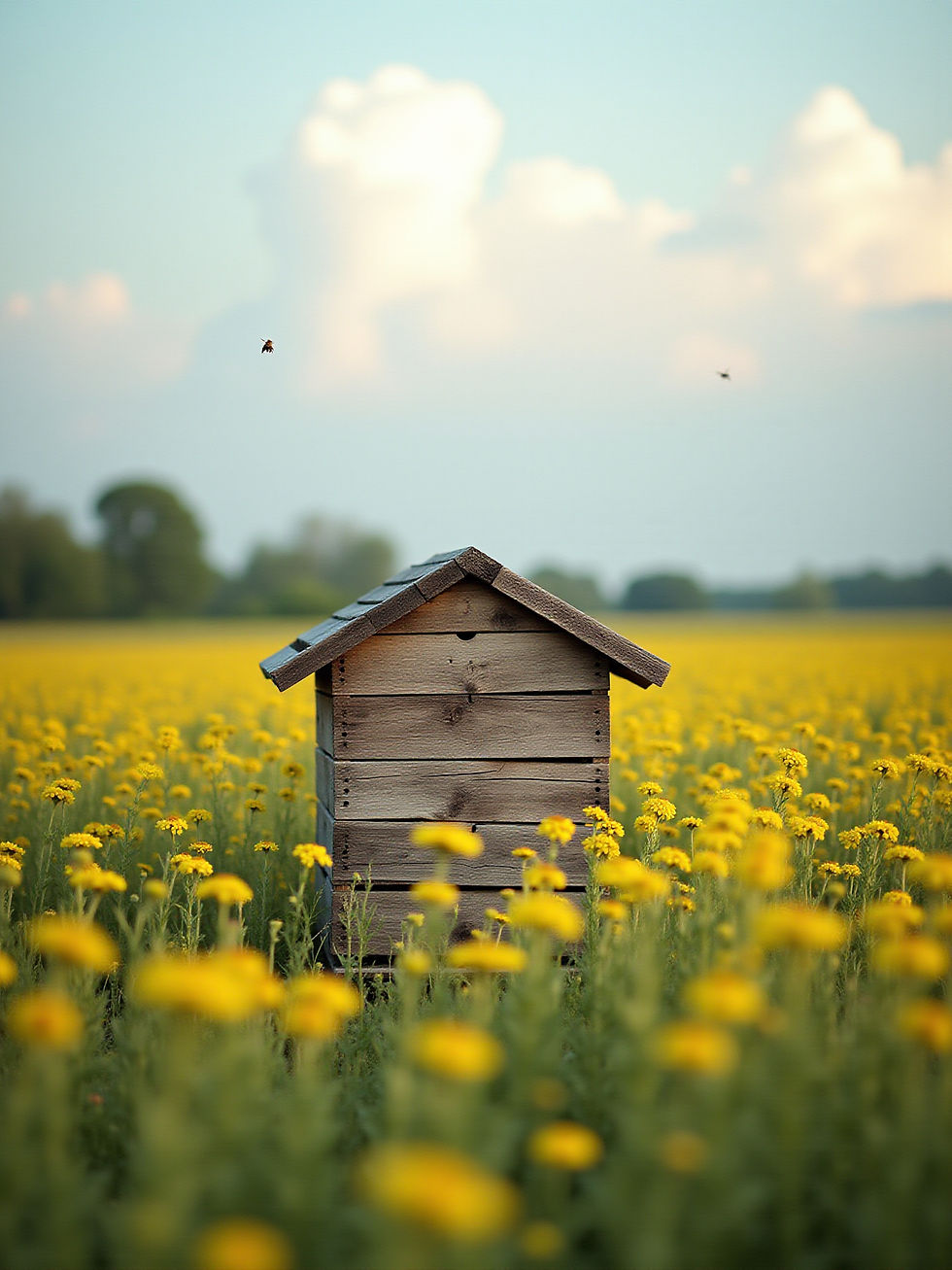 🐝 Honingbijen horen hier thuis 🐝