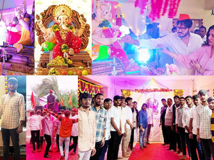 GANESH UTSAV WAS CELEBRATED WITH GREAT REVERENCE IN THE CAMPUS OF SIDDHANT GROUP OF INSTITUTIONS 