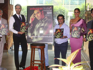 CHOREOGRAPHER SANDIP SOPARRKAR ON THE COVER OF ENLIGHTEN INDIA MAGAZINE