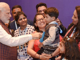 PM Narendra Modi Arrives In China To Attend BRICS Summit