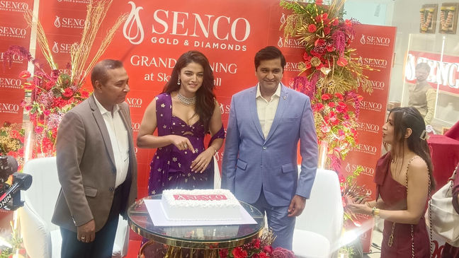 SENCO GOLD & DIAMONDS OPENS 6TH STORE IN MUMBAI INAUGURATED BY ACTOR WAMIQA GABBI