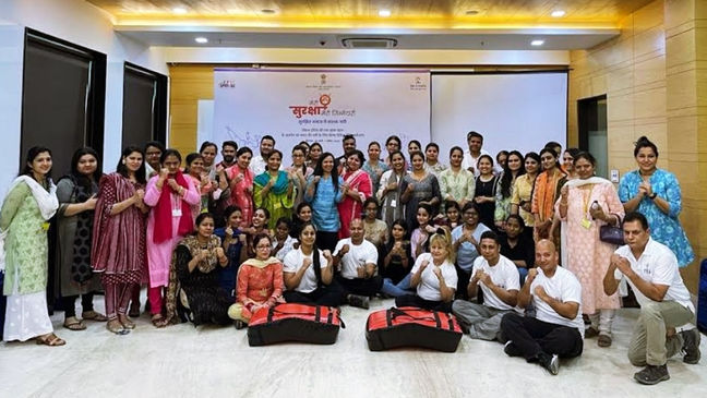 MINISTRY OF SKILL DEVELOPMENT AND ENTREPRENEURSHIP COMPLETES TRAINING FEMALE EMPLOYEES IN SELF......