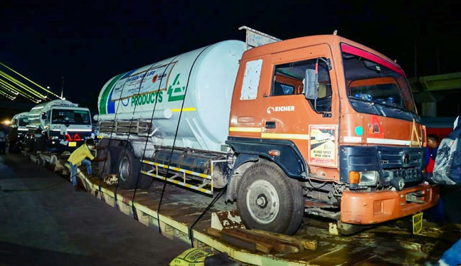 RAILWAYS CONTINUE TO CONTRIBUTE ITS FIGHT AGAINST COVID-19 BY DELIVERING LMO THROUGH OXYGEN EXPRESS