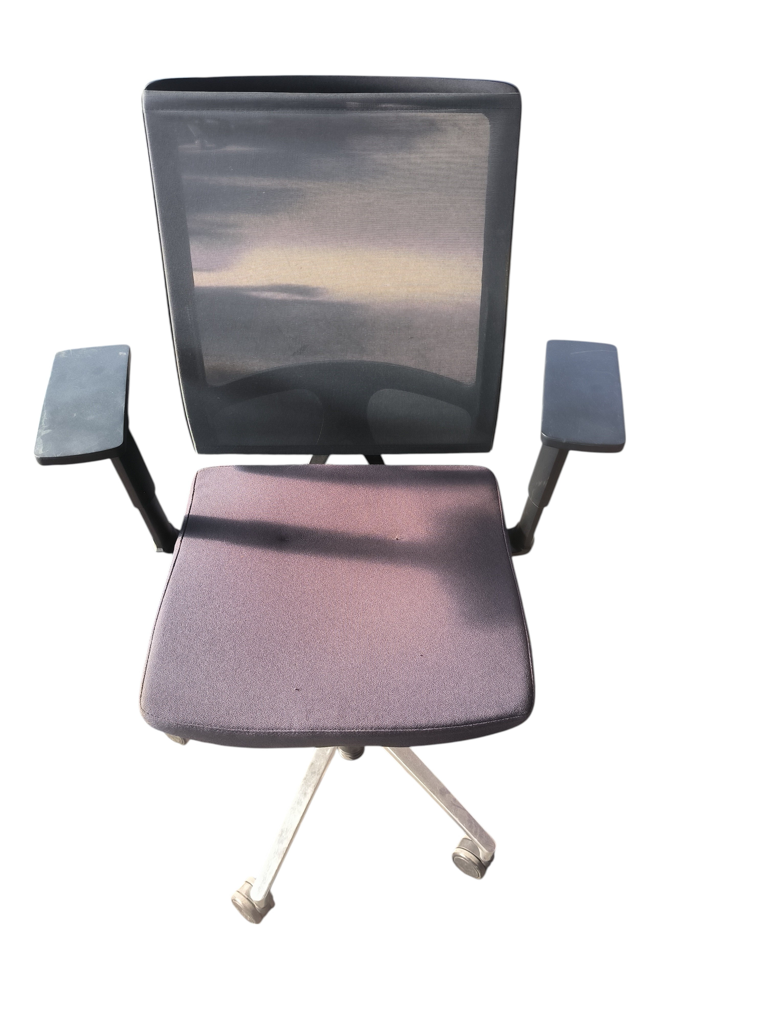 Fauteuils SEDUS à roulettes avec accoudoirs (Qté : 10) FAU316