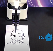 AI Sketch artist rental Indianapolis in action