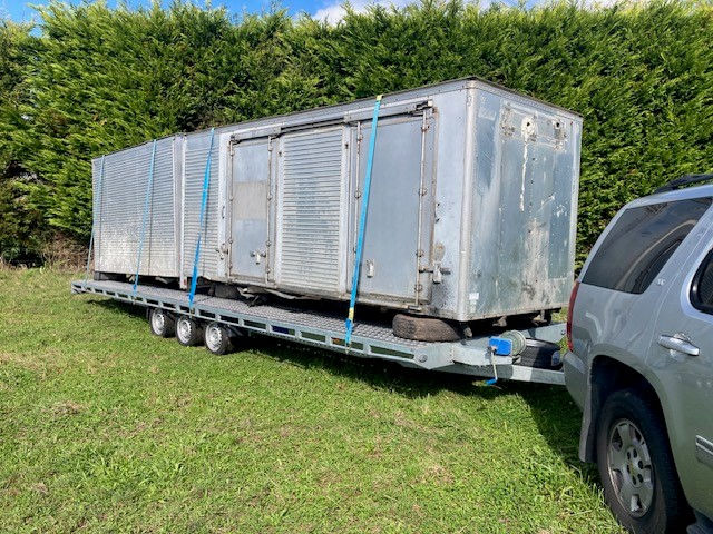 Thumbnail: Flatdeck Trailer Front View