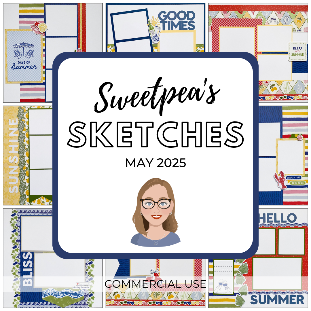 Sweetpea's Sketches - May 2025 - Commercial Use
