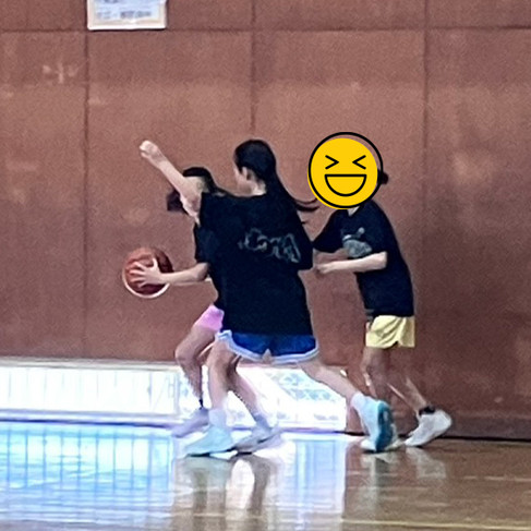 しっかりディフェンス!