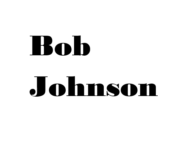 Bob Johnson