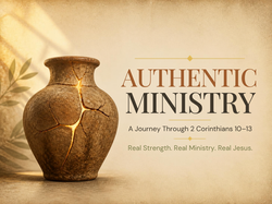 Authentic Ministry Series: Beginning Sunday, September 6 • 9:30 AM