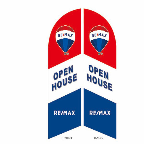 Remax 11 Ft Feather Flag Double Sided, Poles, Spike & Carrying Bag ...