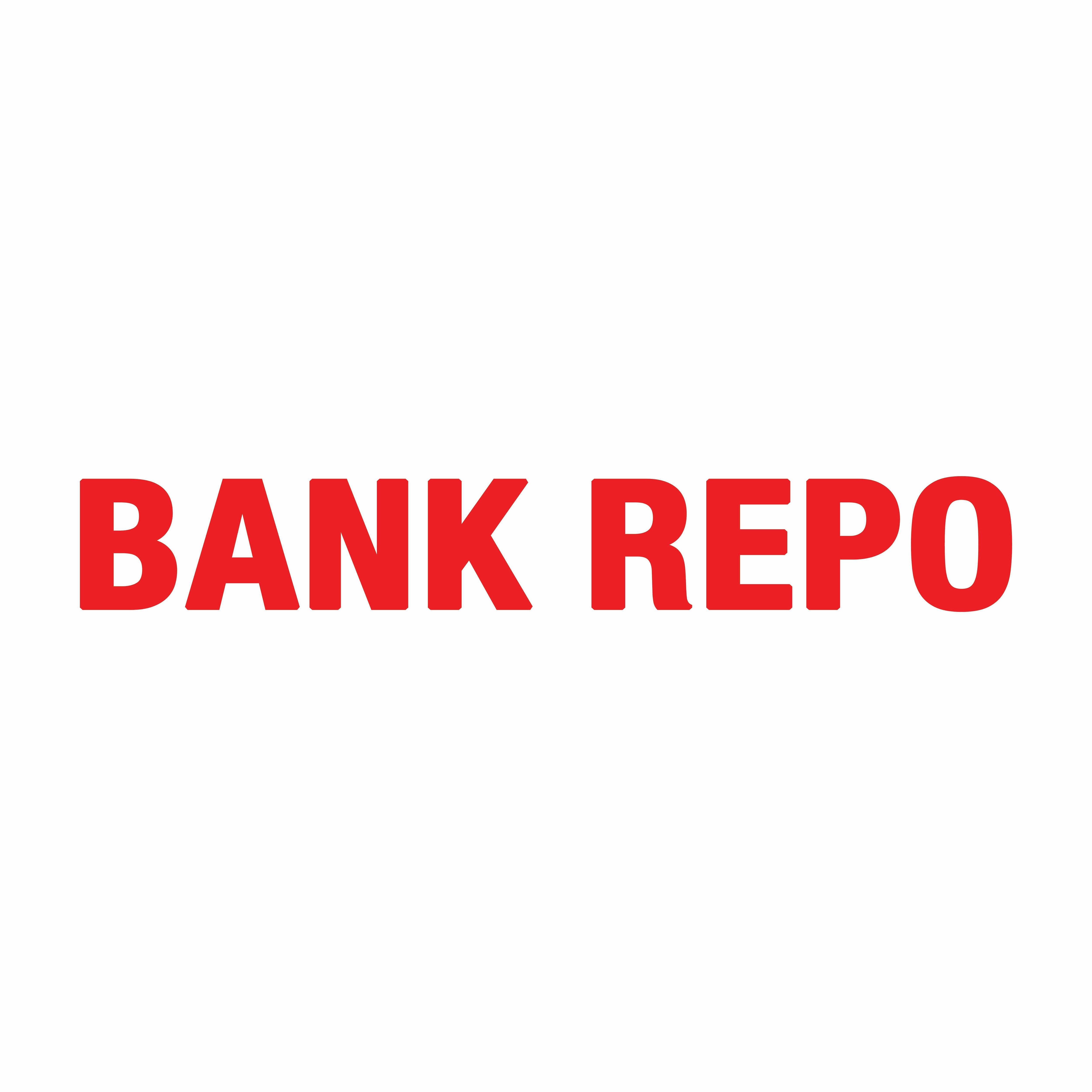 BANK REPO RIDER Double-Sided  (Size 18" x 4")