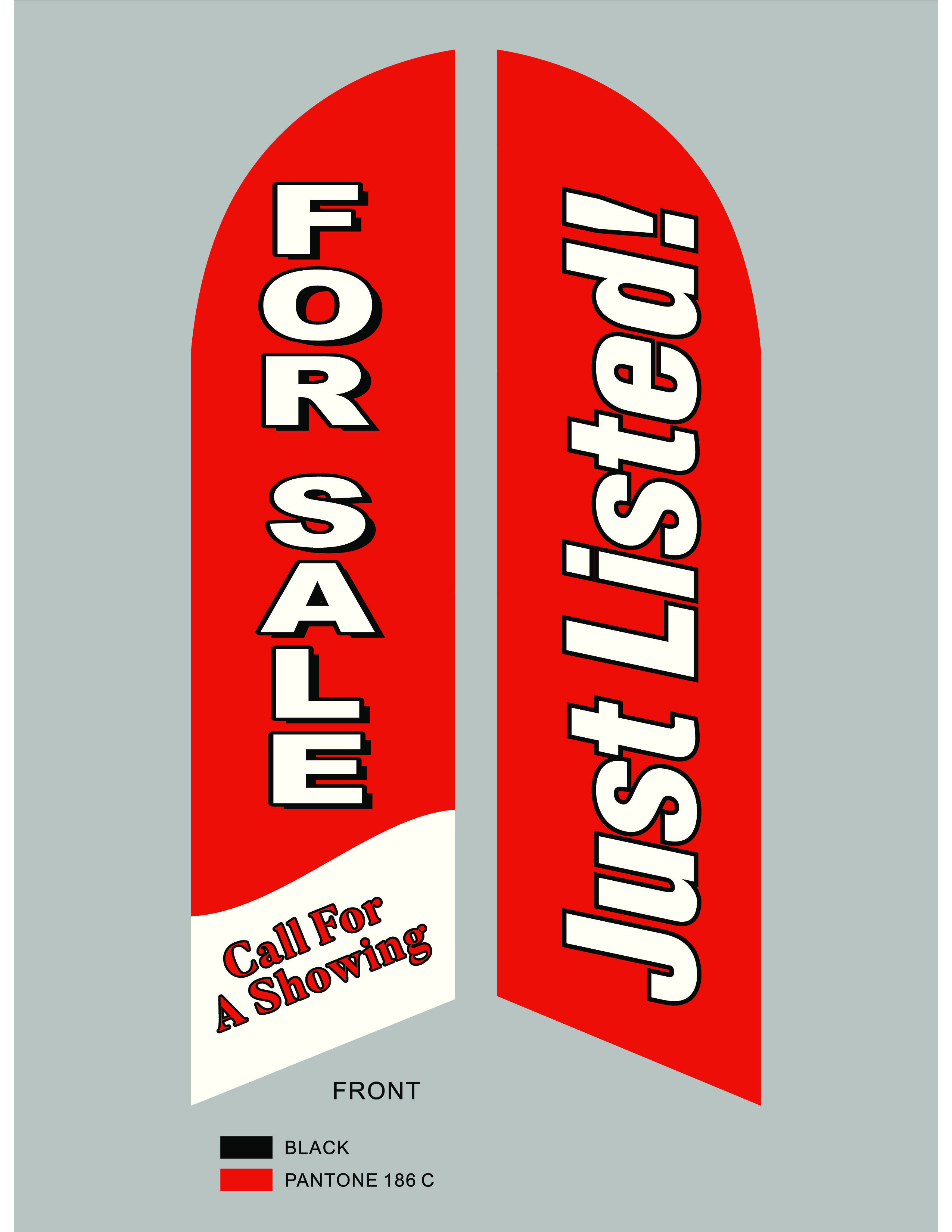 11 Ft JUST LISTED Feather/Banner Two Sided,Poles, Spike in a Carrying Bag