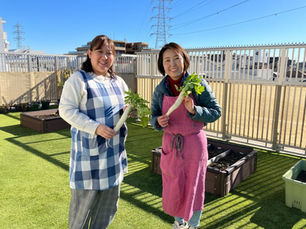 日吉箕輪えほんの森保育園の屋上庭園