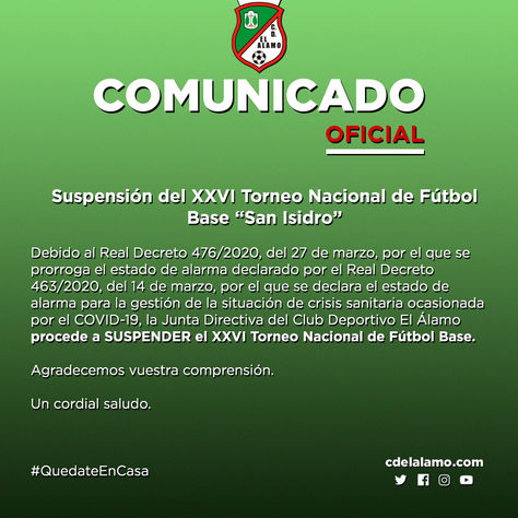 COMUNICADO OFICIAL