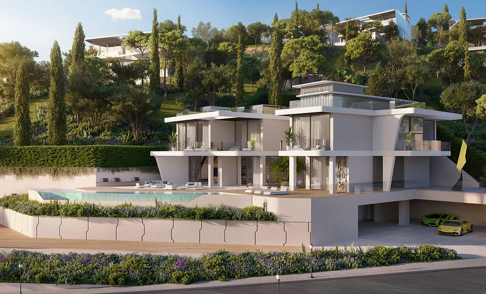 Miniatura: Lamborghini Villas - ultra luksusowy kompleks