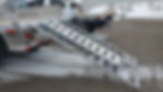 Ramp on a truck
