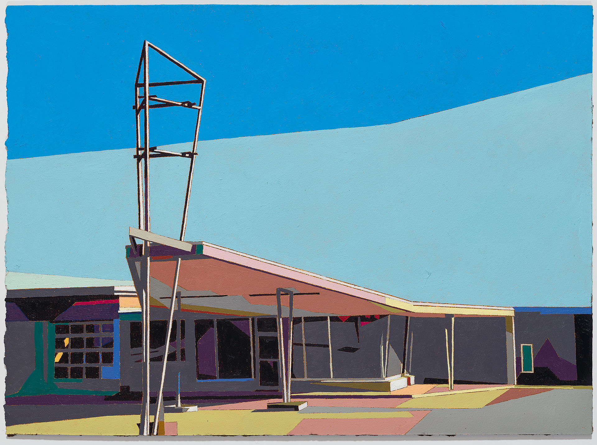 Mid-Century Modern Gas Station