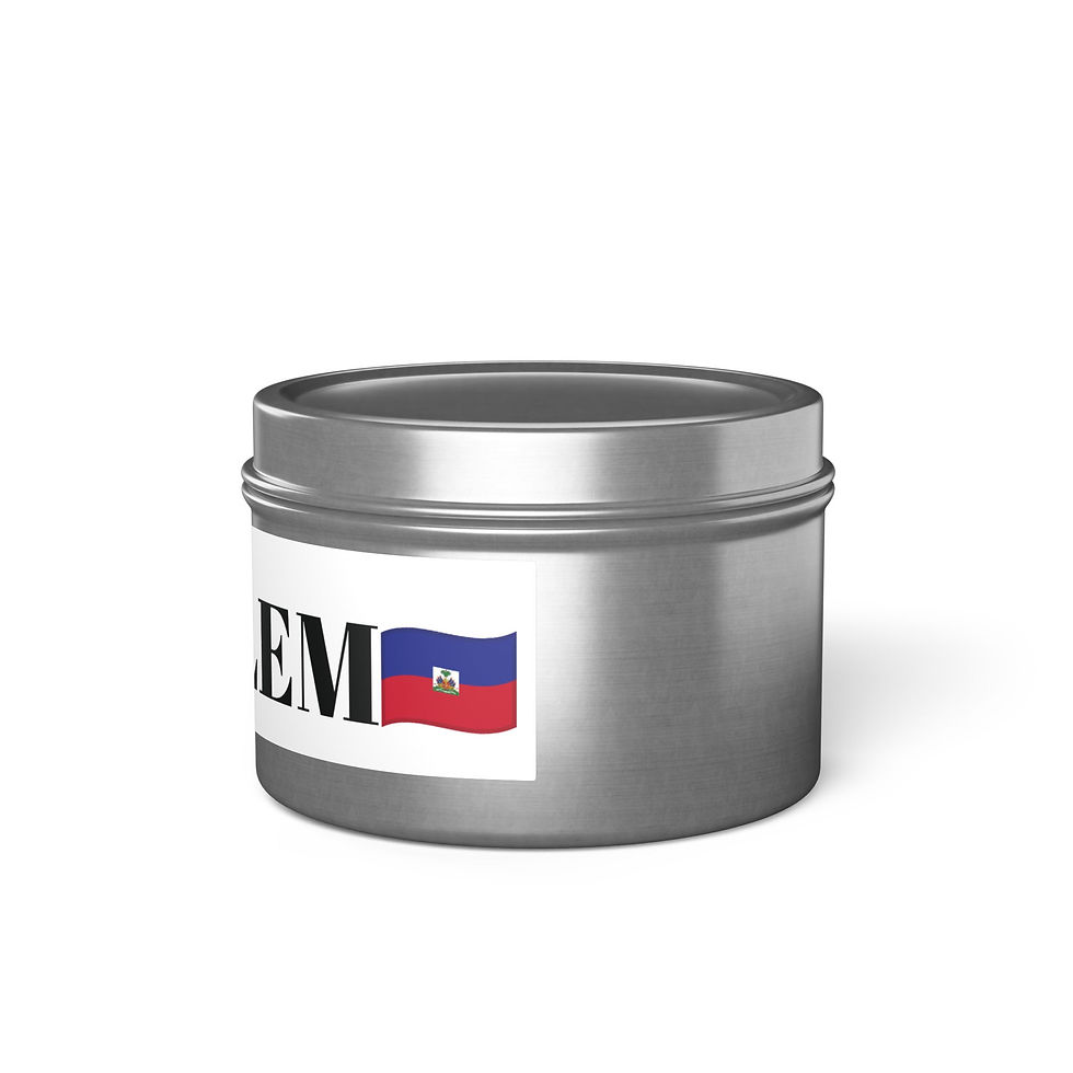 Thumbnail: Tin Candles - Funny Haitian Creole Quote Candle