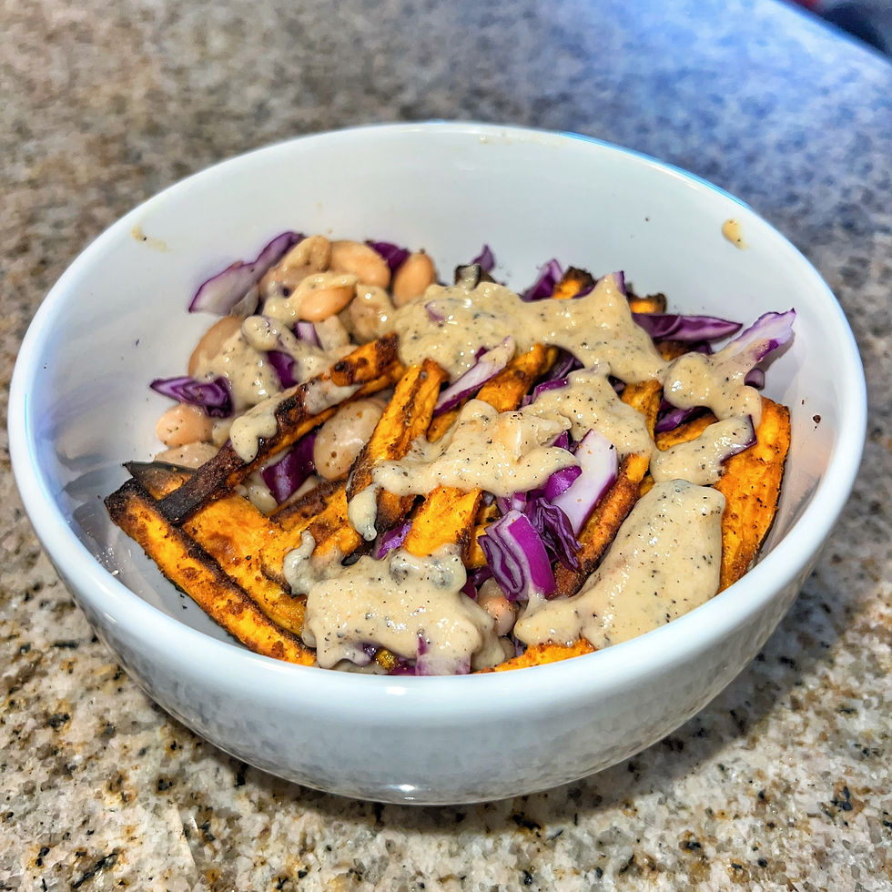 Sweet Potato & Bean Bowl