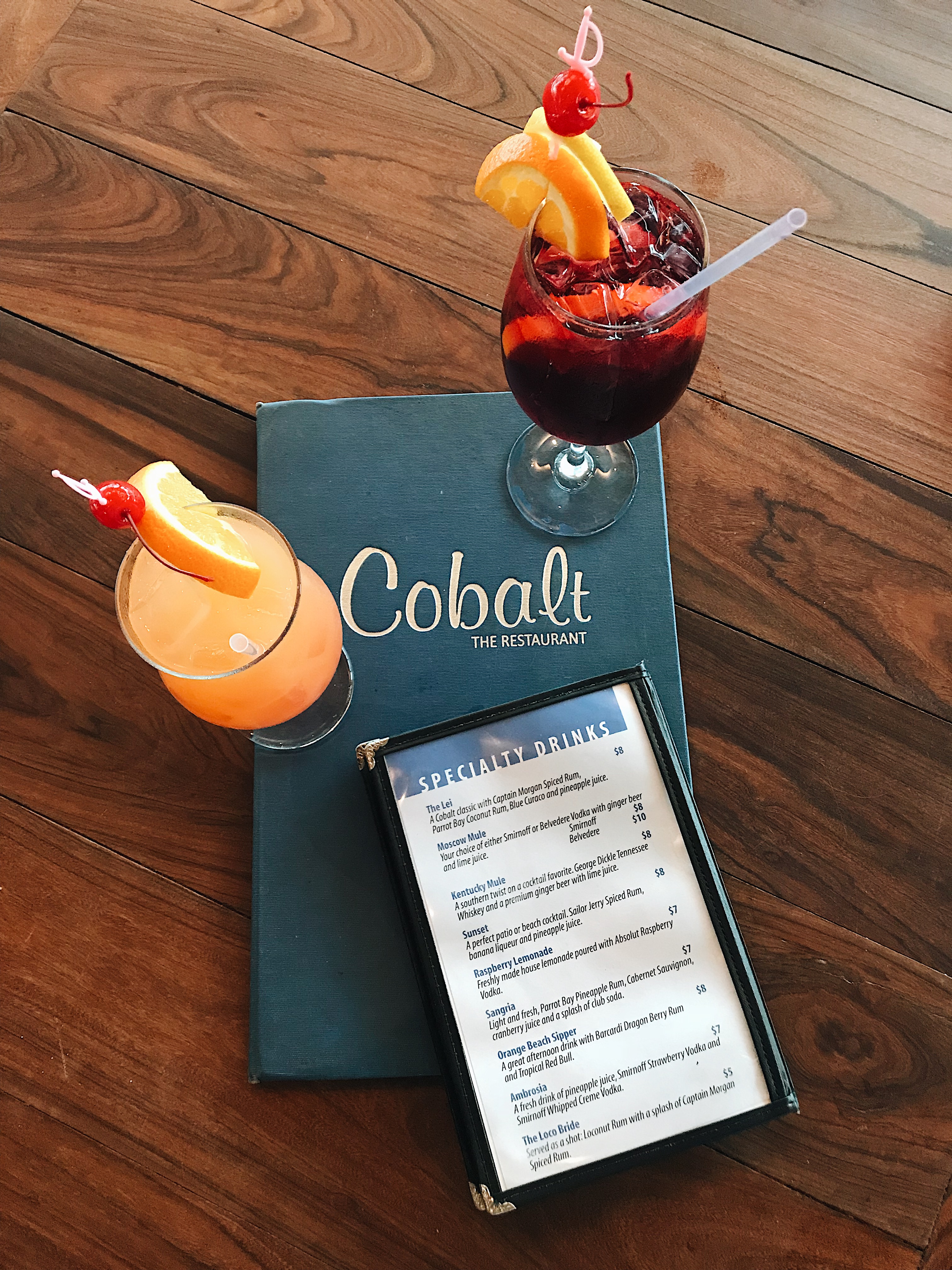 cobalt orange beach happy hour menu cobalt orange beach happy hour menu