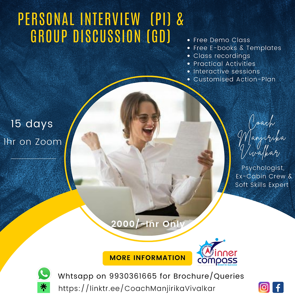 Interview Skills & GD