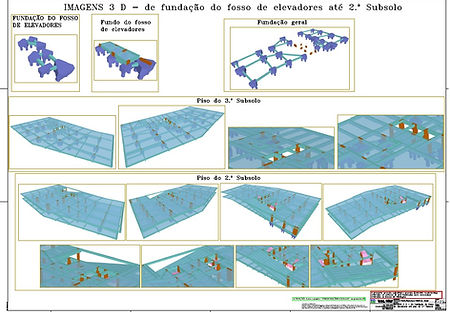 Exemplo 3 de prancha do projeto estrutural
