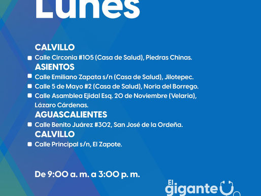 🚑✨ Las Caravanas de la Salud están más cerca para cuidar de ti y tu familia. 💙