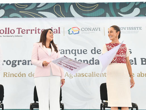 TERE JIMÉNEZ Y CLAUDIA SHEINBAUM IMPULSAN PROGRAMAS SOCIALES EN BENEFICIO DE AGUASCALIENTES