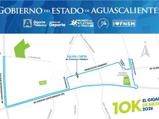 Te recordamos las rutas oficiales del 21K El Gigante de México, uno de los eventos deportivos más importantes del año