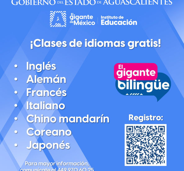 ABREN INSCRIPCIONES PARA CURSOS GRATUITOS DE INGLÉS, ALEMÁN, FRANCÉS, ITALIANO, CHINO MANDARÍN, COREANO Y JAPONÉS