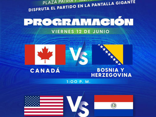 Los esperamos en las dos sedes del Gigante Fan Zone en Plaza Patria y la Isla San Marcos para disfrutar los partidos de hoy en pantalla gigante