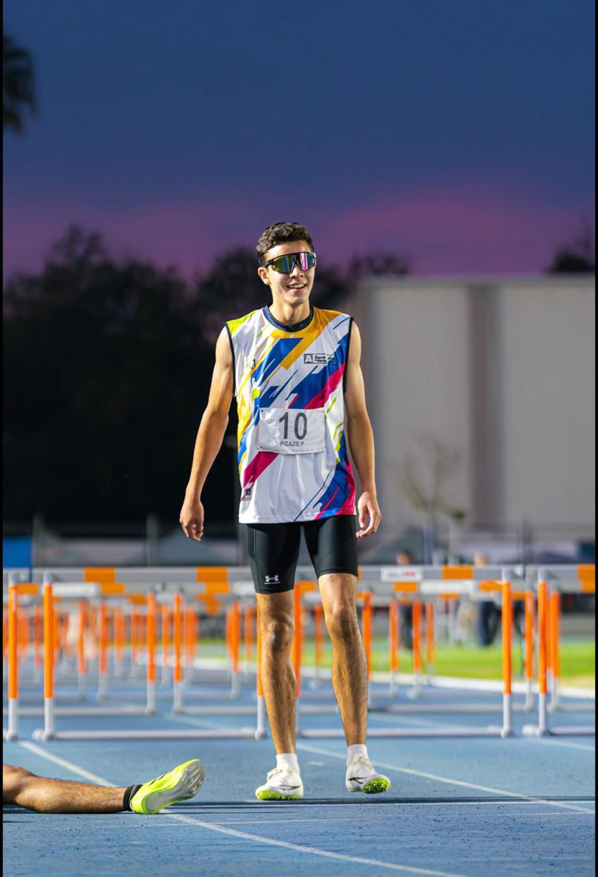 TIENE 15 AÑOS Y YA CUENTA CON UN RÉCORD NACIONAL EN ATLETISMO, ESA ES LA HISTORIA DE MATEO PICAZO