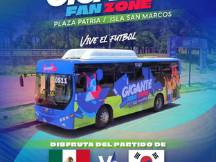 Si quieres disfrutar del partido entre México y Corea del Sur en la Isla San Marcos