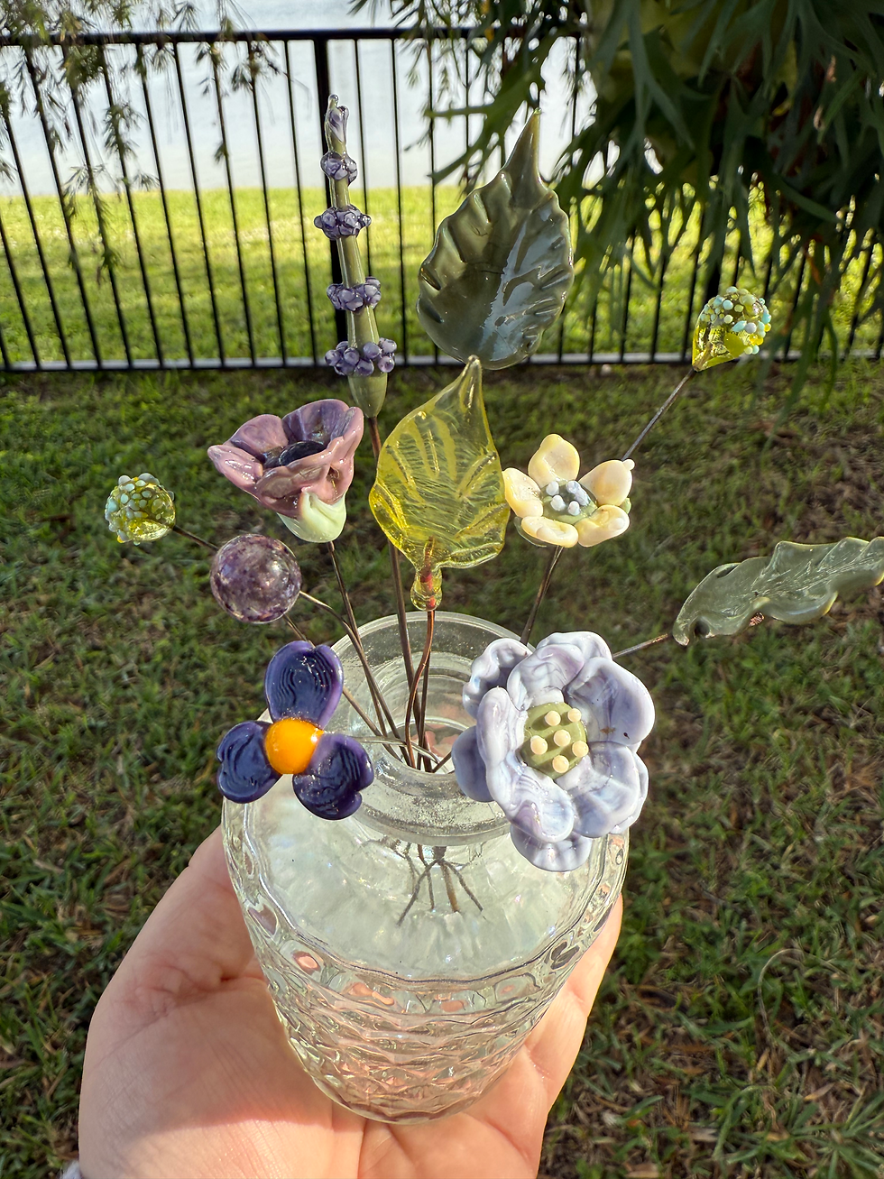 Thumbnail: Wild Violet Bouquet 