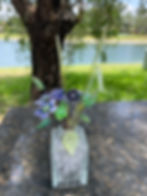 Thumbnail: The Blues Wild Meadows Glass Garden Bouquet 