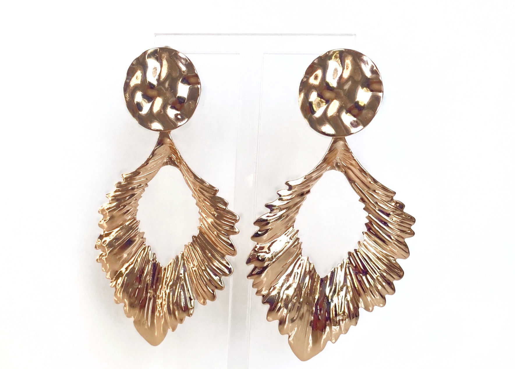 Statement Ohrringe Floral