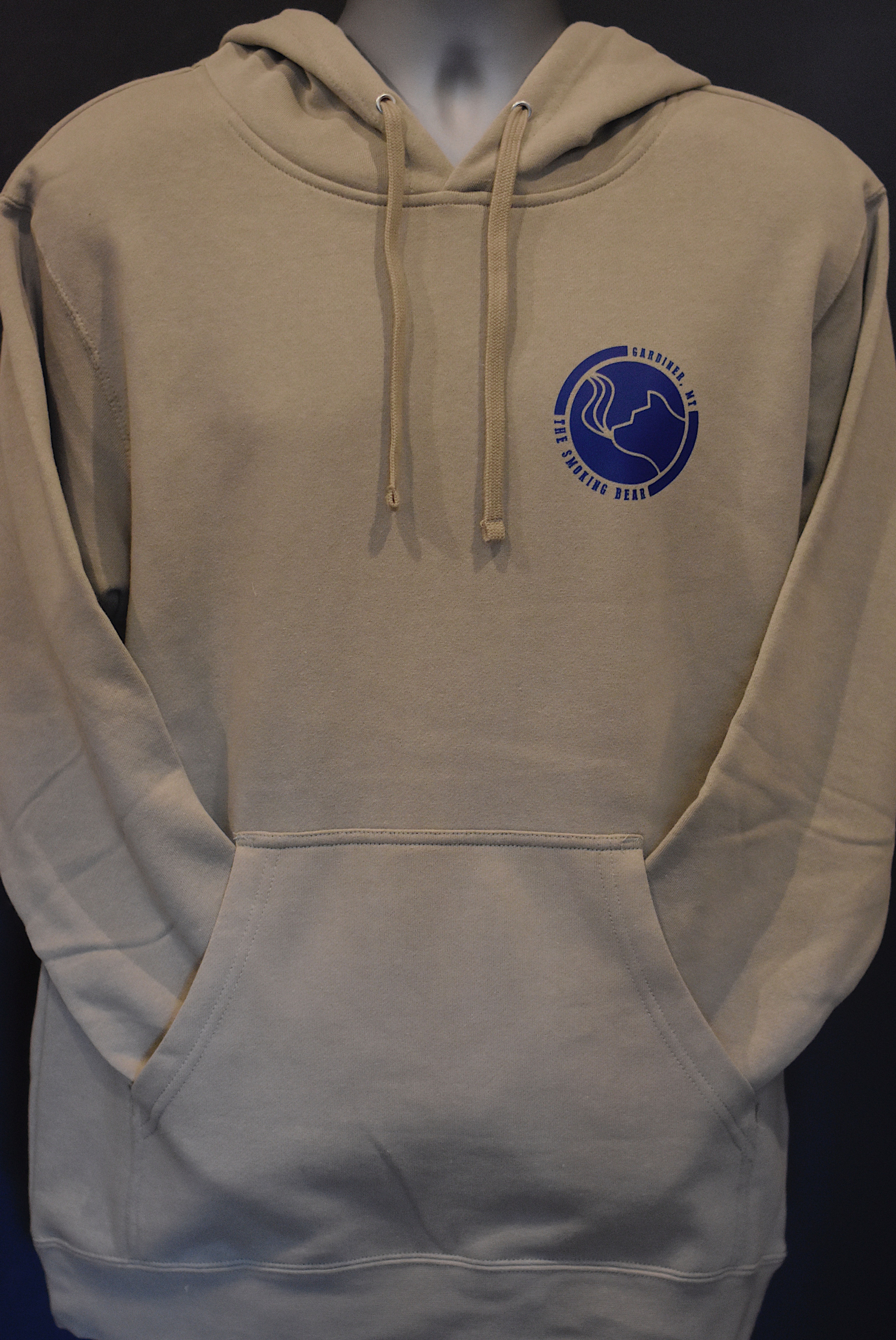 Hot Springs Harmony Hoodie | Grey - Smoking Bear