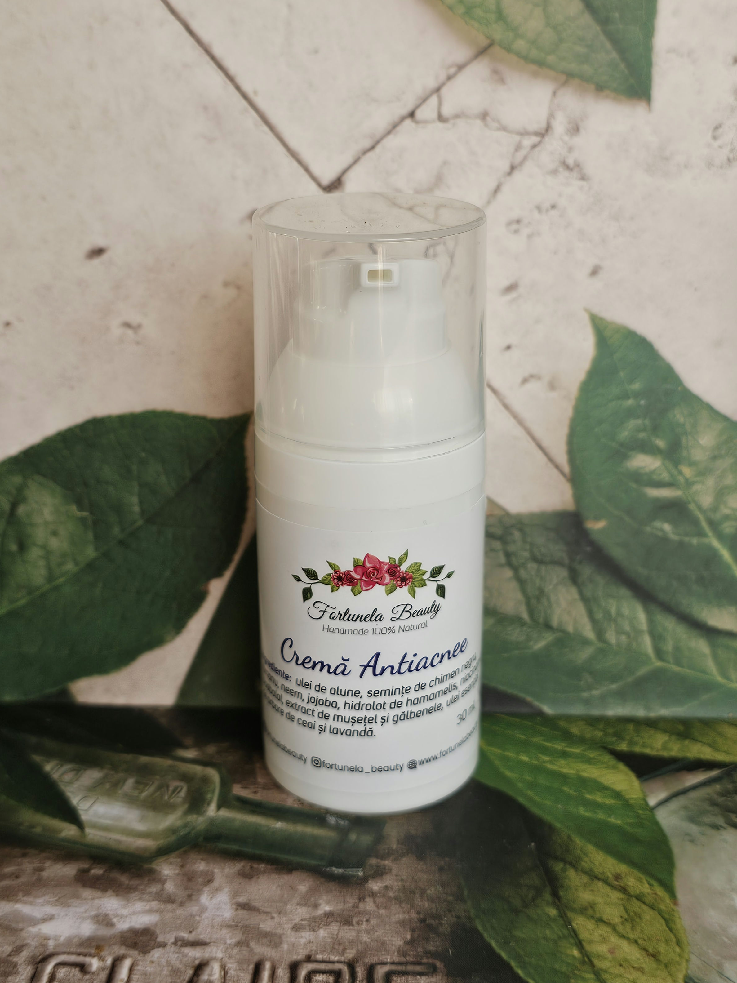 Cremă Antiacnee pentru ten gras, problematic