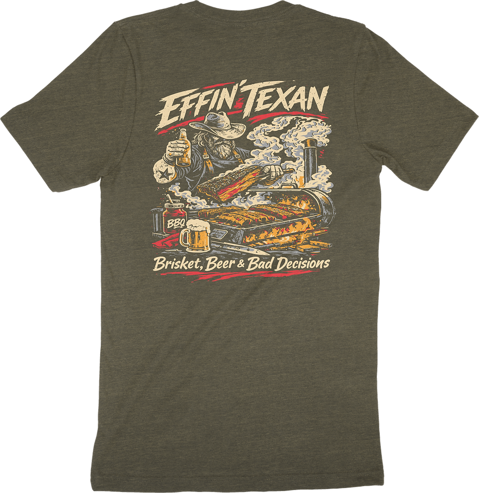 Thumbnail: Texan Barbecue - Vintage Black Tee