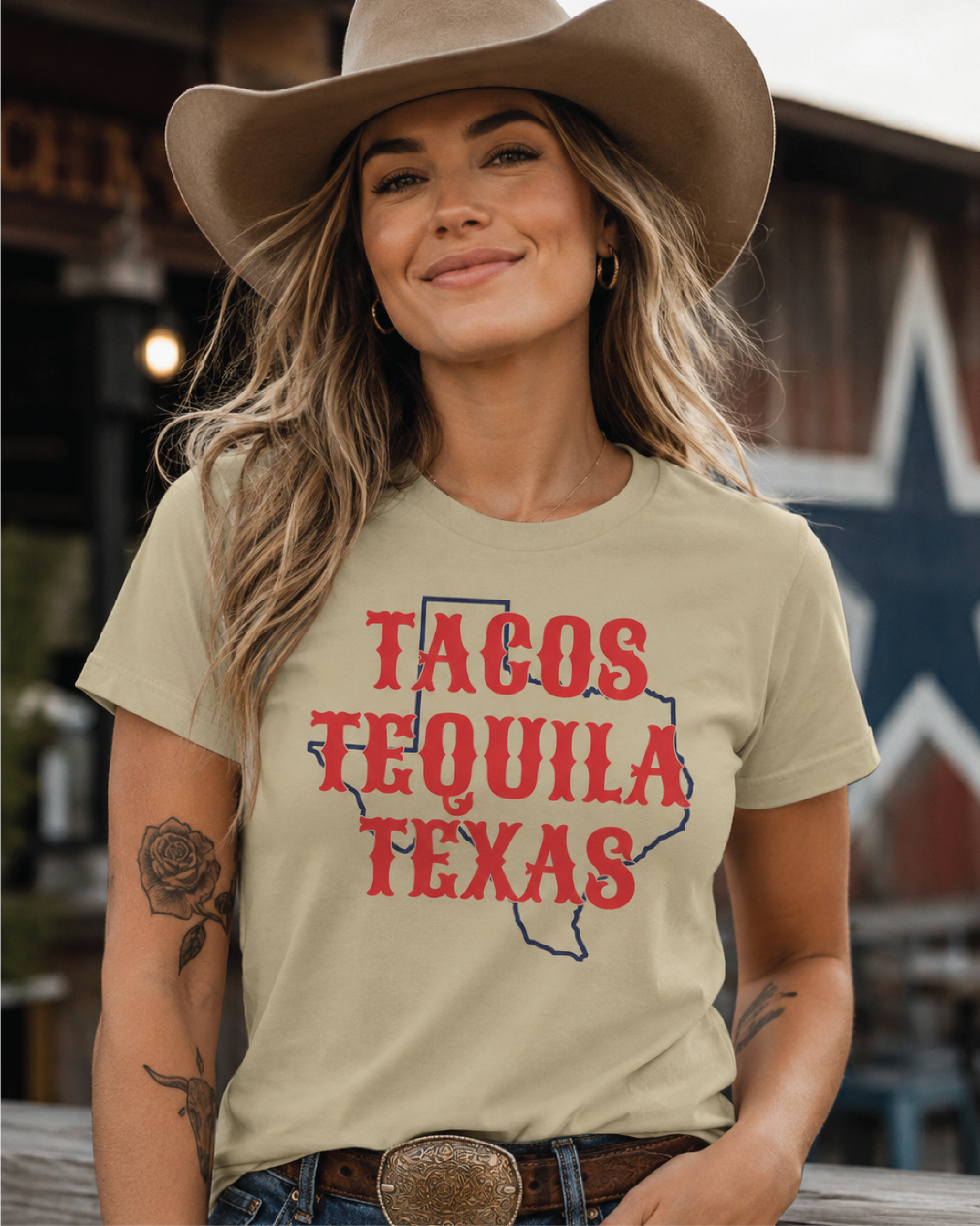 Tacos Tequila Texas Shirt