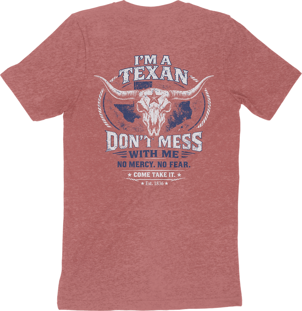 Thumbnail: I'm A Texan - Vintage Red Tee