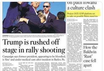 Some Media Downplaying Attempted Assassination of Trump
