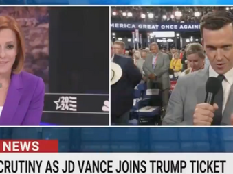 NBC Tries Reporting During Prayer at RNC, Told to "Shush"