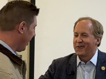 AG Paxton Attends Rally for Dade Phelan Rival