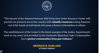 Spending Bill Contains Fed Funding for Red Flag Laws