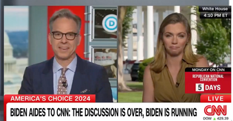 Jake Tapper Seems to Doubt Biden's Rebuttal to Clooney Op-Ed