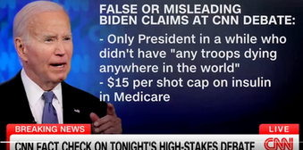 Even CNN Fact-Checked Biden